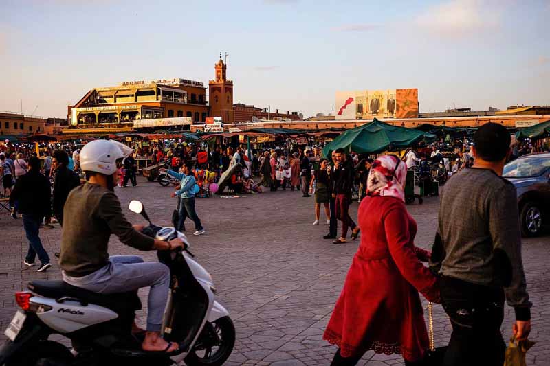 Markt in Marrakesch
