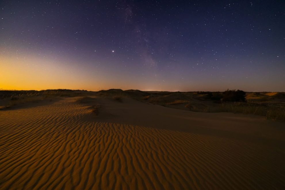 Sahara bei Nacht