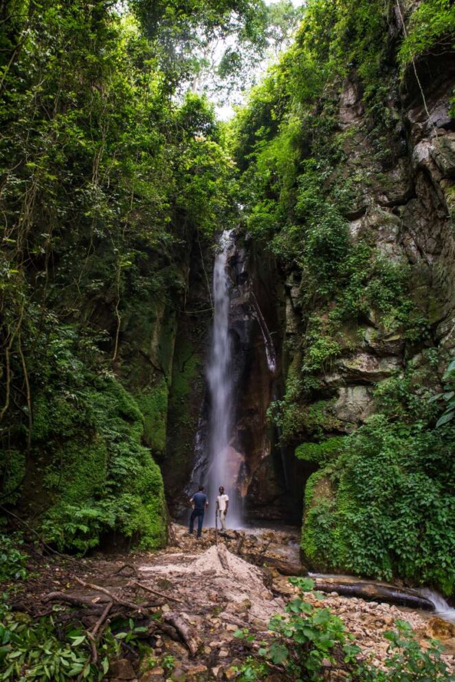 Wasserfall im Gombe Stream Nationalpark