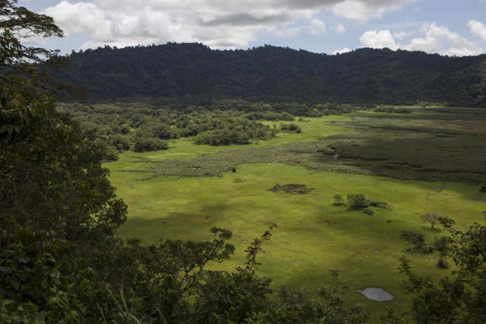 Ngurdoto Krater im im Arusha Nationalpark in Tansania