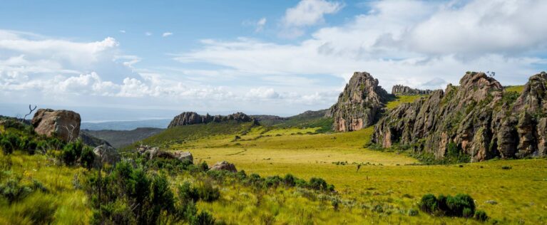 Aberdare Nationalpark, Landschaft im Hochland Kenias