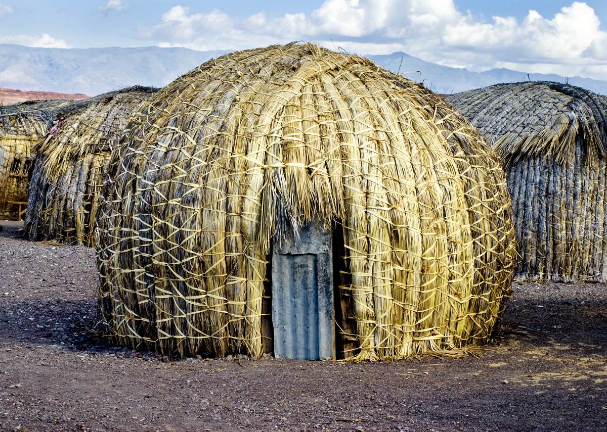 Dorf El Molo am Lake Turkana
