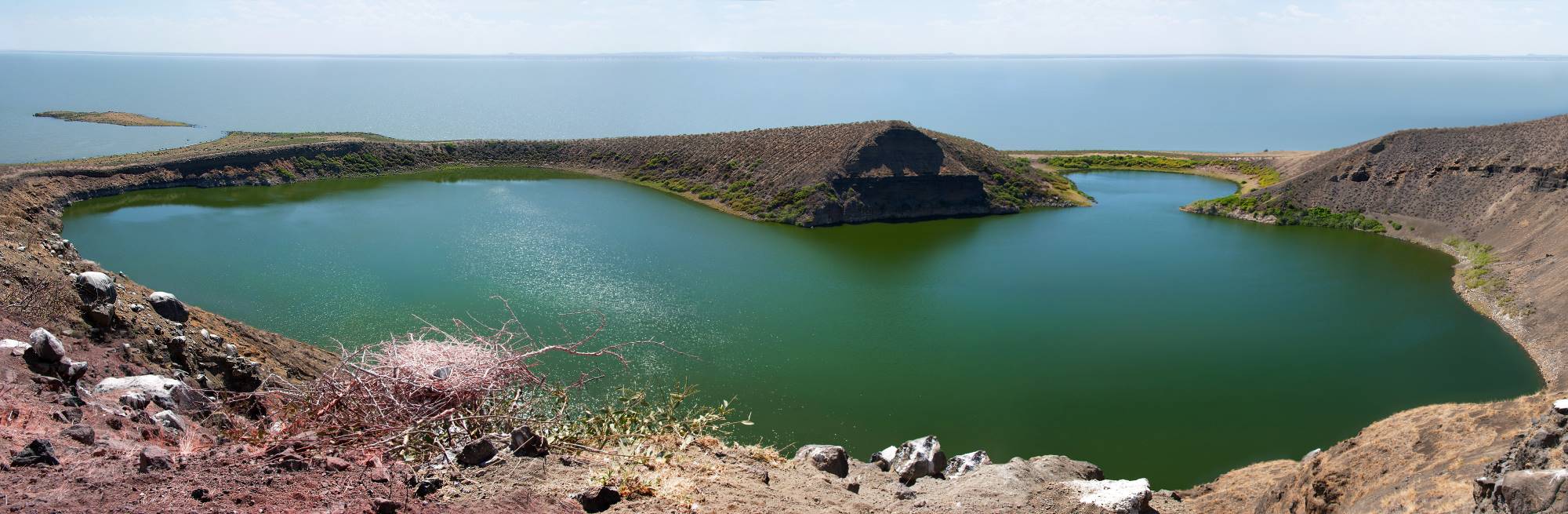 Crocodile Lake am Lake Turkana