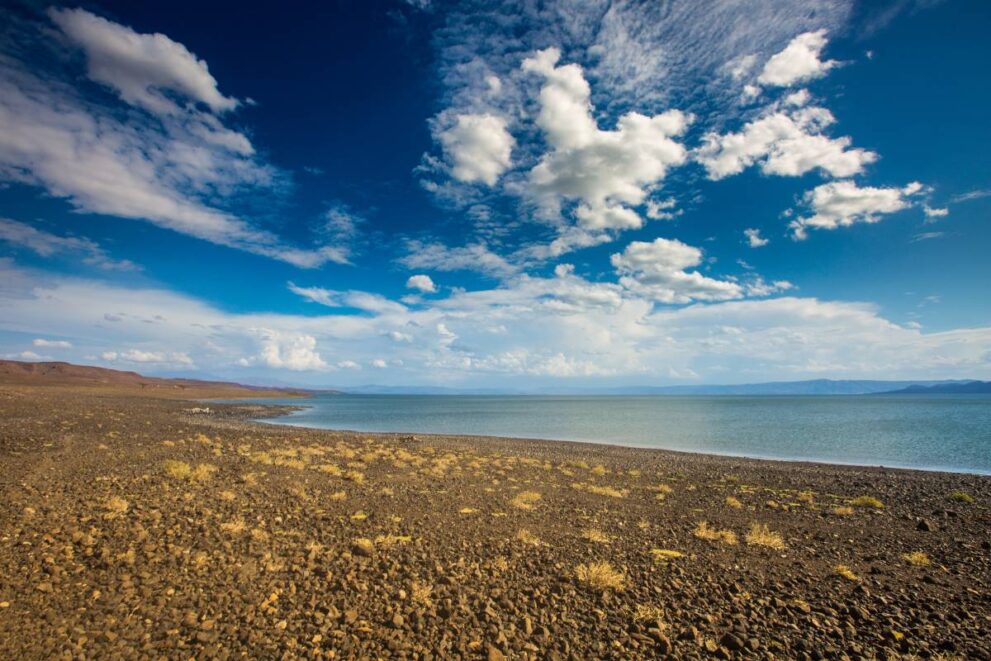 Seeufer am Lake Turkana