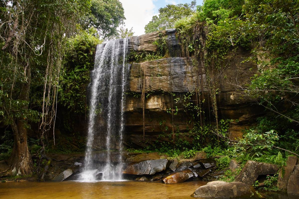 Sheldrick Wasserfall im Shimba Hills Nationalreservat