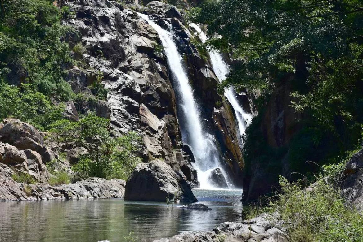 Mantenga Falls in Swasiland.