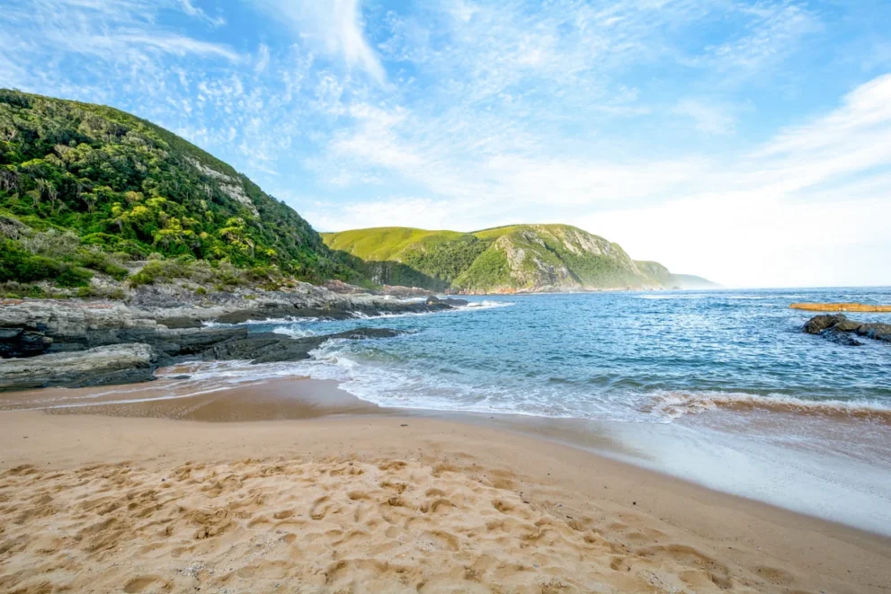 Strand im Tsitsikamma Nationalpark.