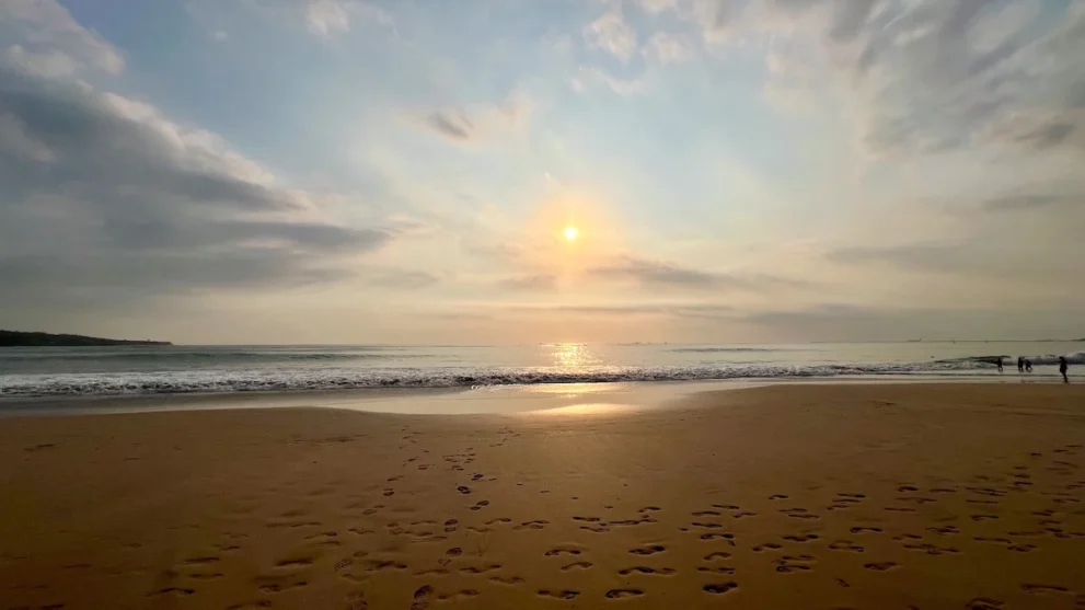 Bali Strand Sonnenuntergang
