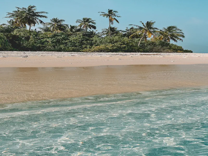 POV Ankunft an der Insel
